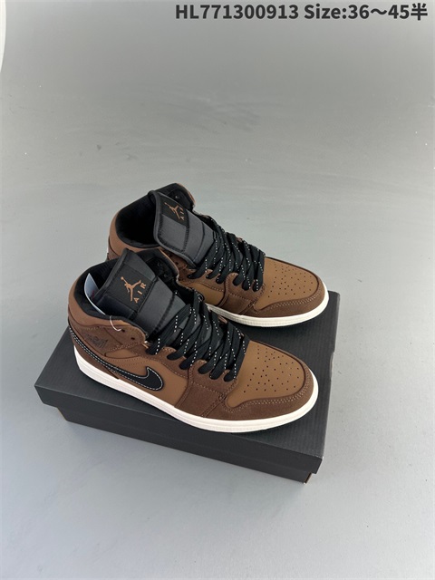 women air jordan 1 shoes H 2023-10-26-513